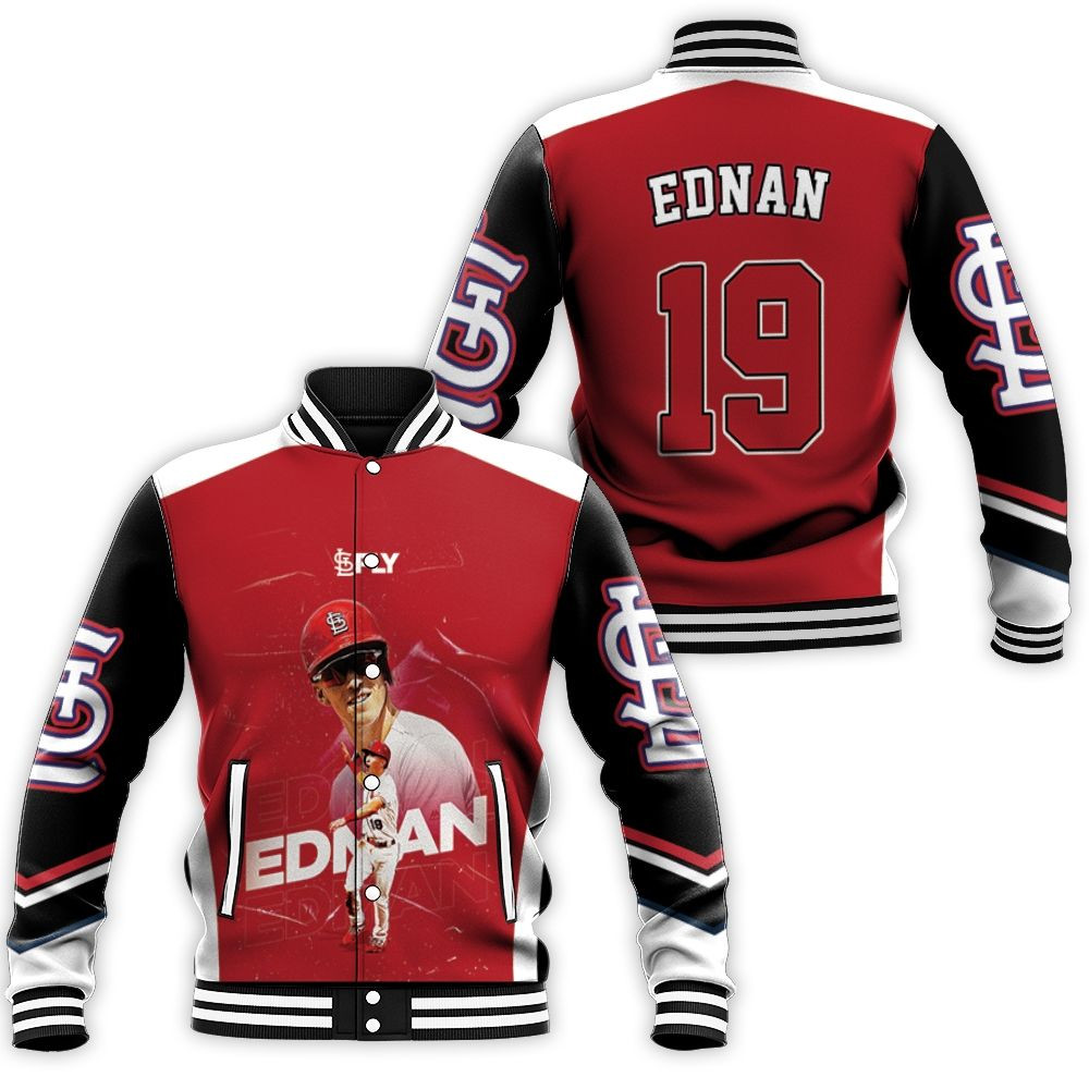 19 Ednan St Louis Cardinals Baseball Jacket for Men Women
