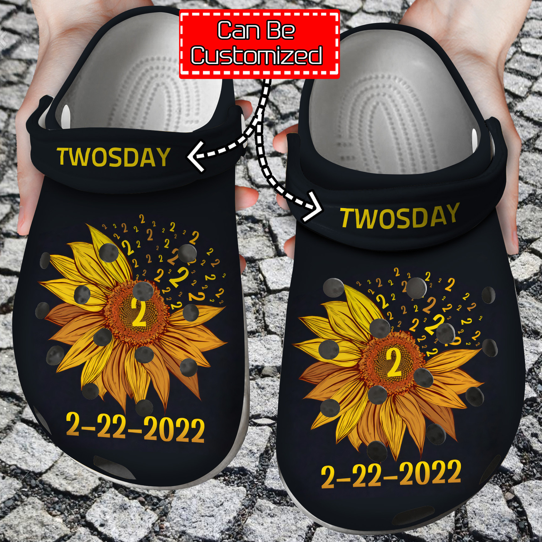 22 Personalized Sunflower Twosday 2