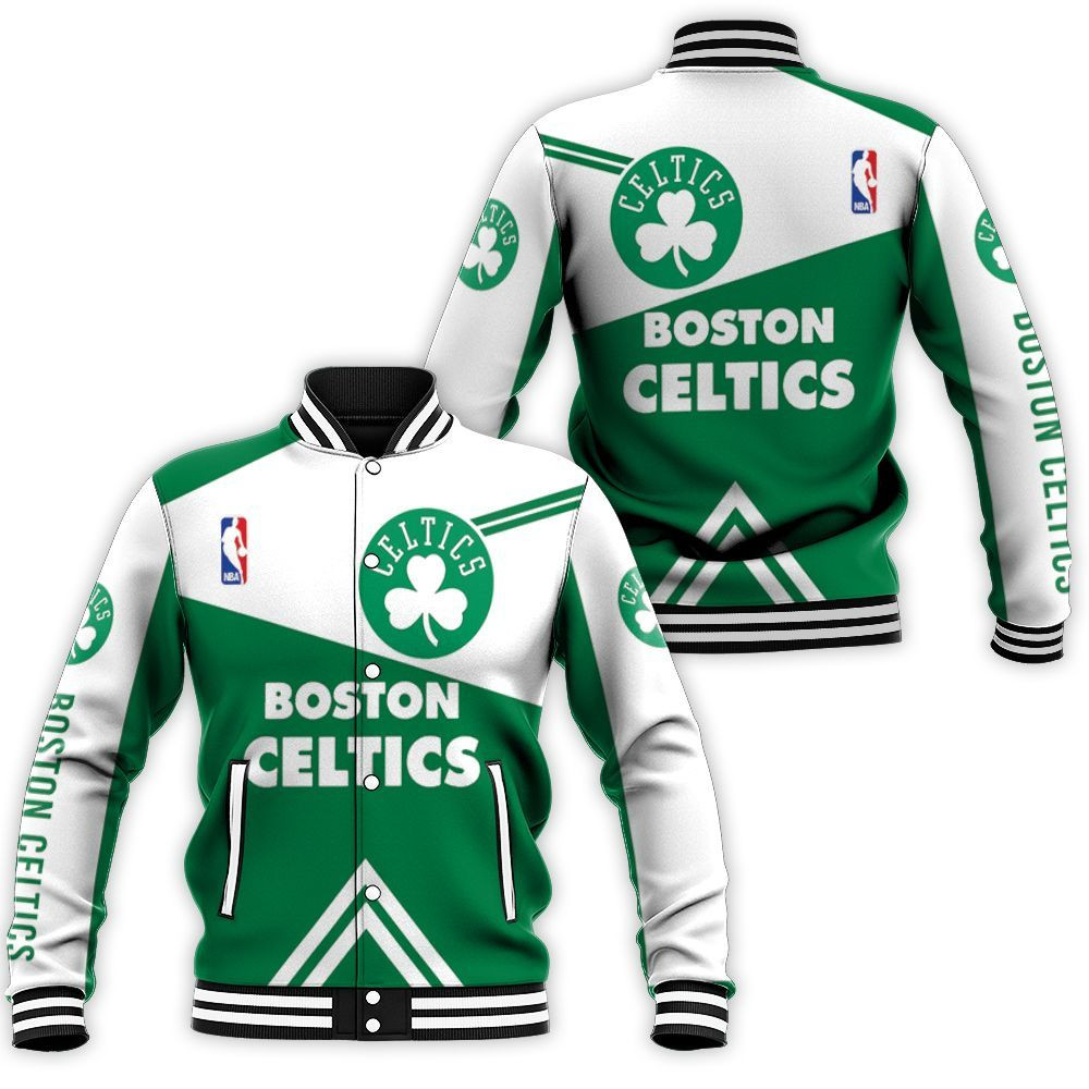 3d Boston Celtics 3ds 3d Jersey Baseball Jacket for Men Women