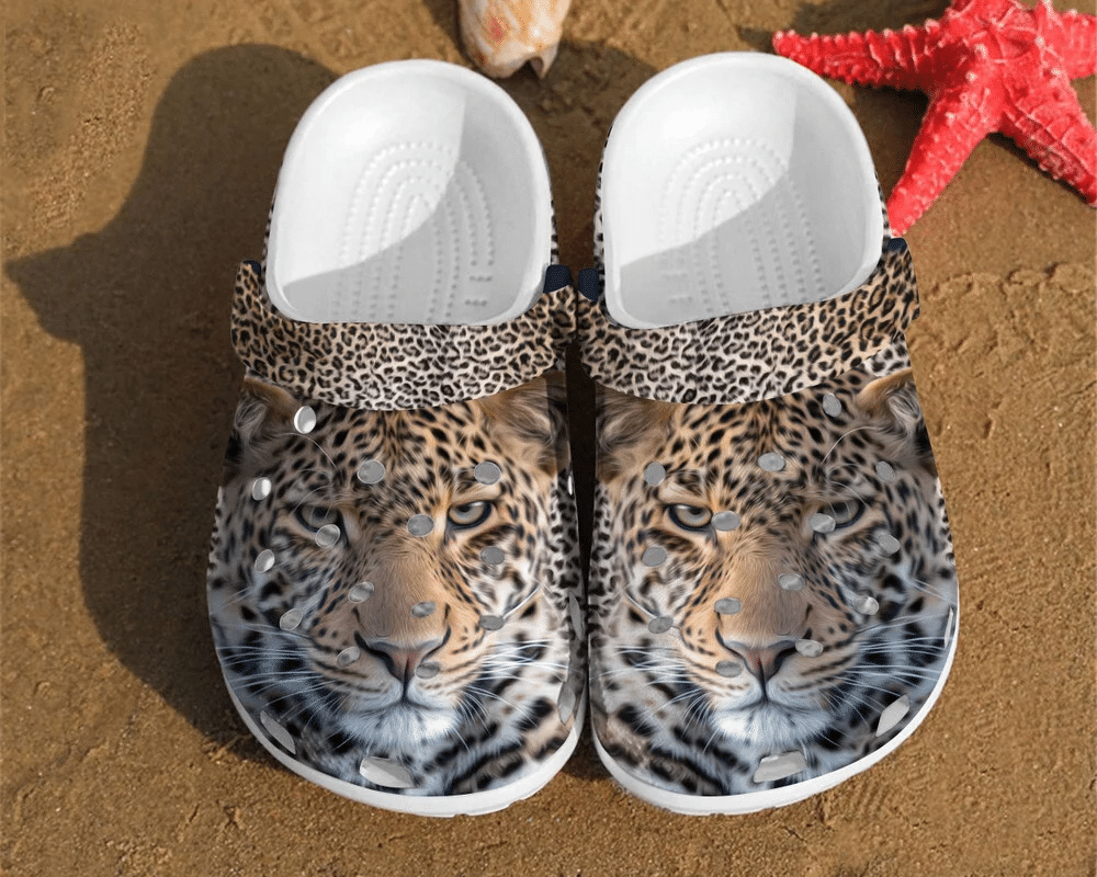 African Leopard For Mens And Womens Gift For Fan Classic Water Rubber Crocs Clog Shoes Comfy Footwear