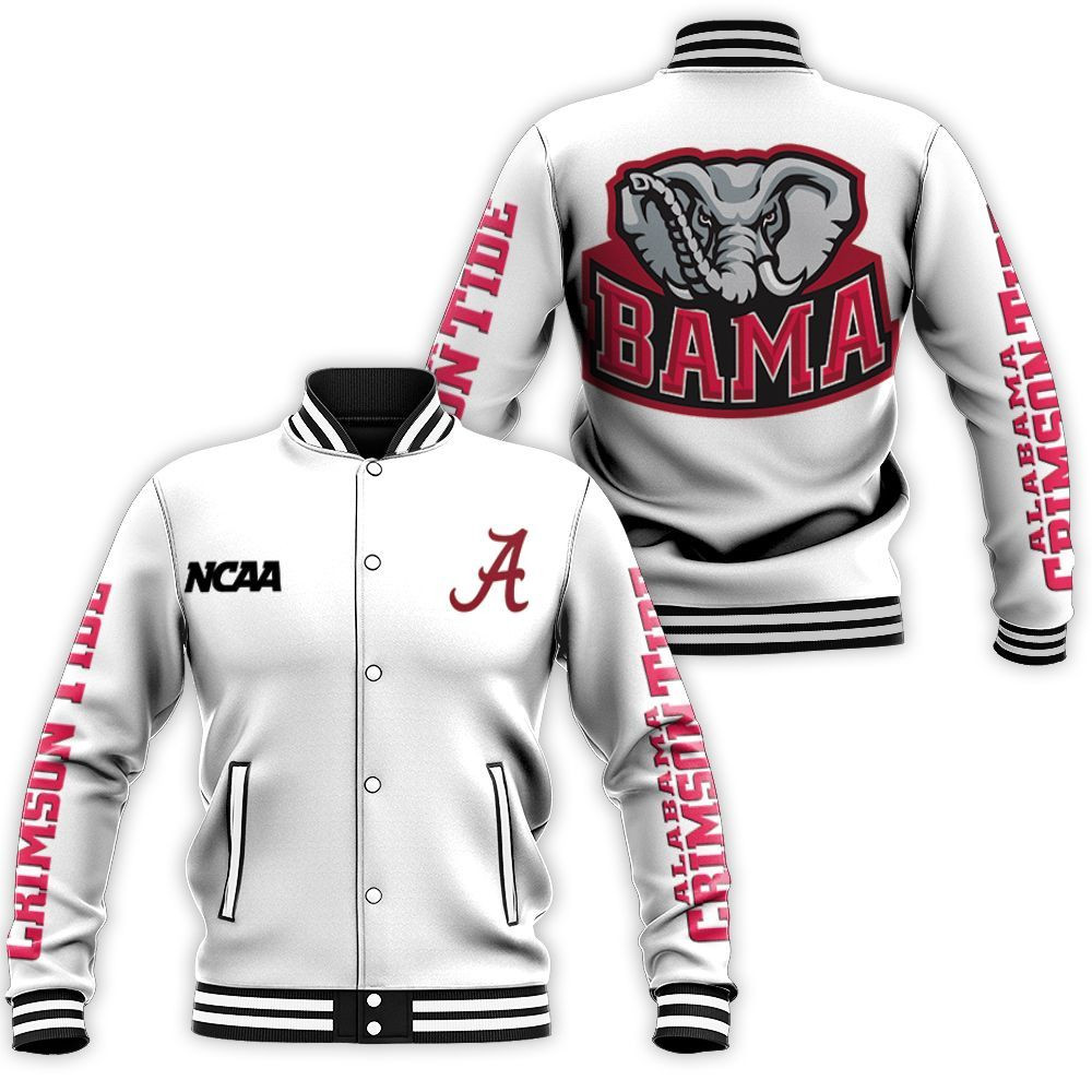 Alabama Crimson Tide Fan Jacket T Shirt Hoodie Sweater 3d Baseball Jacket for Men Women