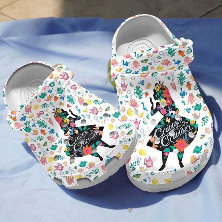 Alice In Wonderland Crocs Classic Clogs Shoes PANCR0180