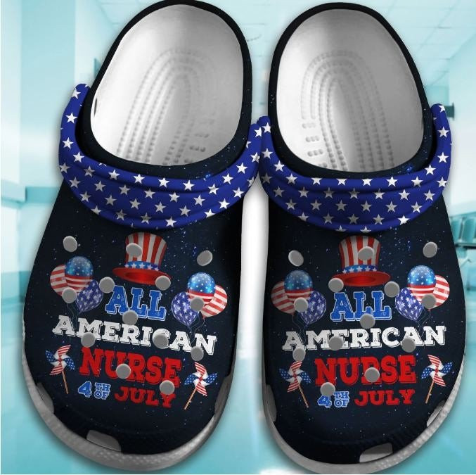 America Cat Shoes Crocs Crocbland Clog Birthday Gift For Male Female