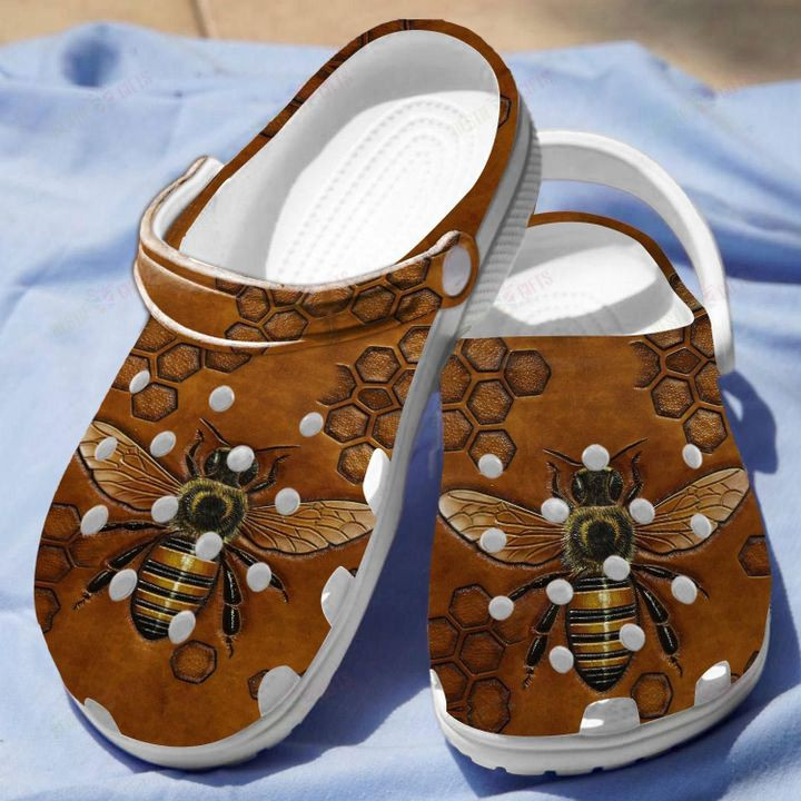 American Bee Crocs Classic Clogs Shoes