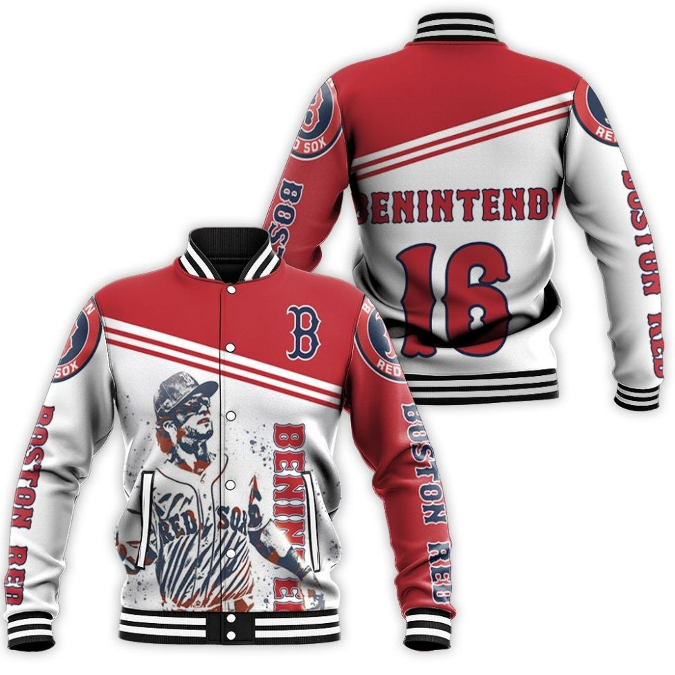 Andrew Benintendi Boston Red Sox 16 Baseball Jacket for Men Women