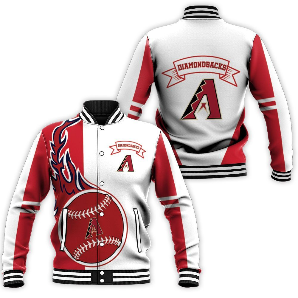 Arizona Diamondbacks 3d Baseball Jacket for Men Women