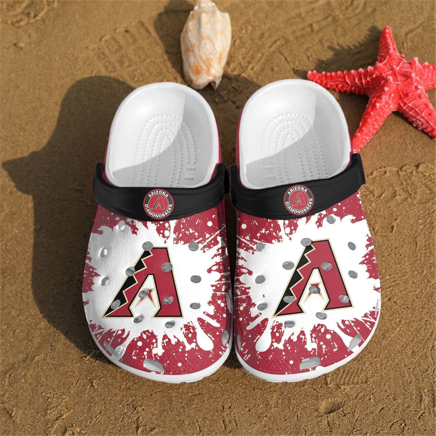Arizona Diamondbacks Mlb Gift For Fan Crocs Clog Shoescrocband Clogs Comfy Foot