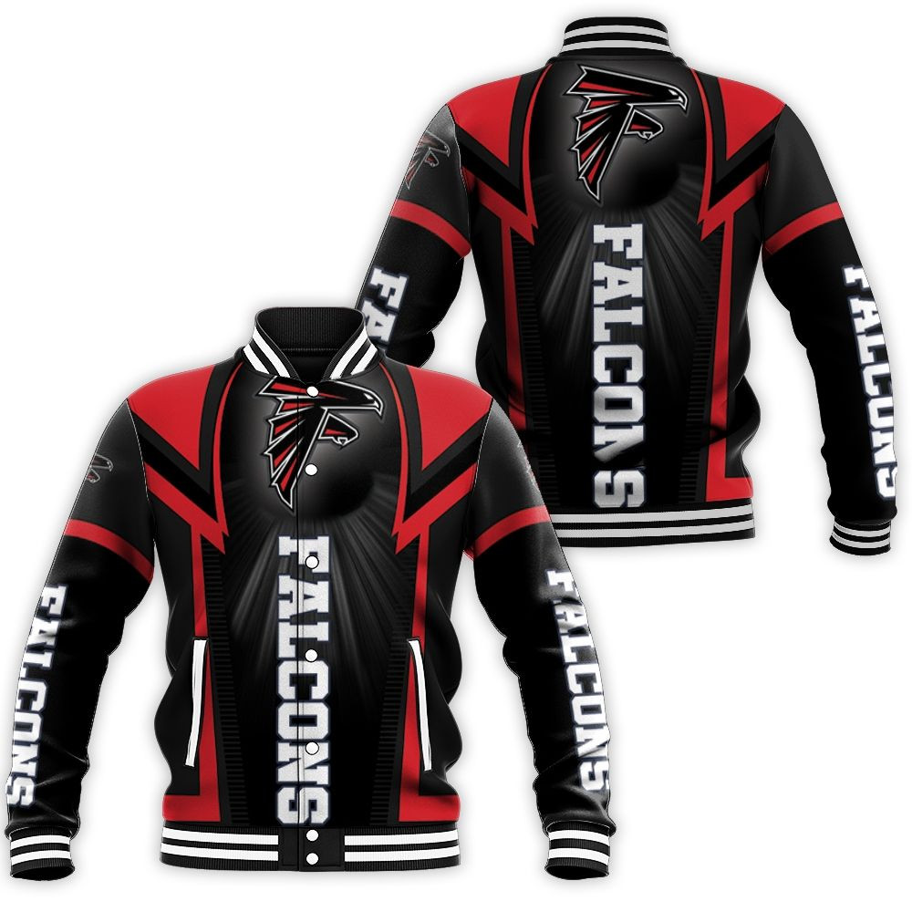 Atlanta Falcons For Fans Baseball Jacket for Men Women