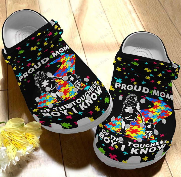 Autism Proud Mom Crocs Classic Clogs Shoes PANCR0203