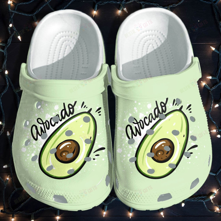 Avocado Fruits Lover Crocs Classic Clogs Shoes