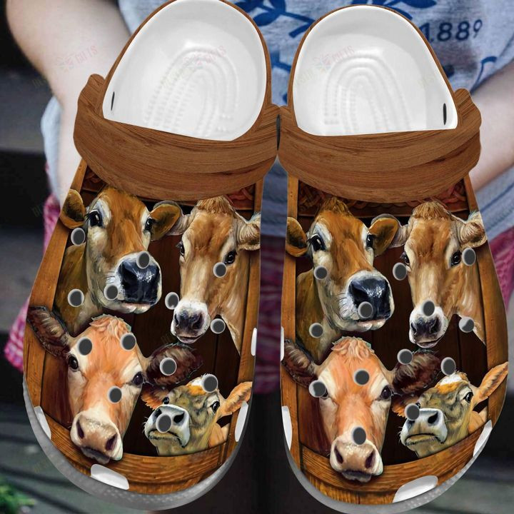 Awesome Cow Crocs Classic Clogs Shoes