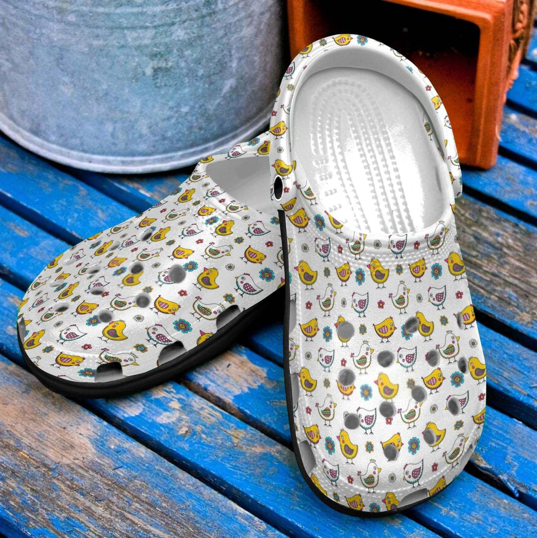 Baby Chickens Crocs Clog Shoes Chicken Birthday Gifts For Girl Daughter Niece