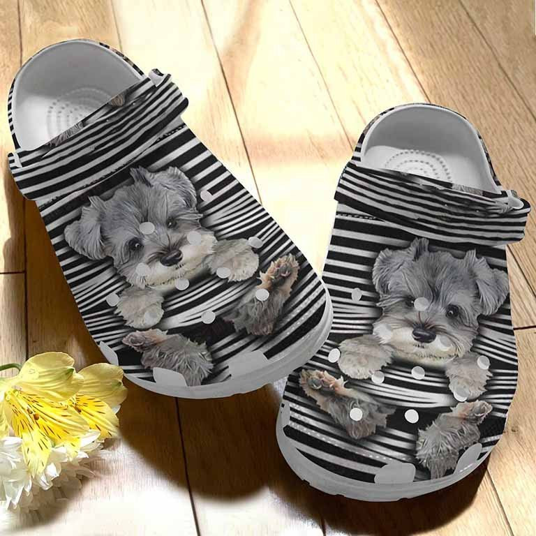 Baby Schnauzer Clogs Crocs Shoes For Birthday Christmas Thanksgiving