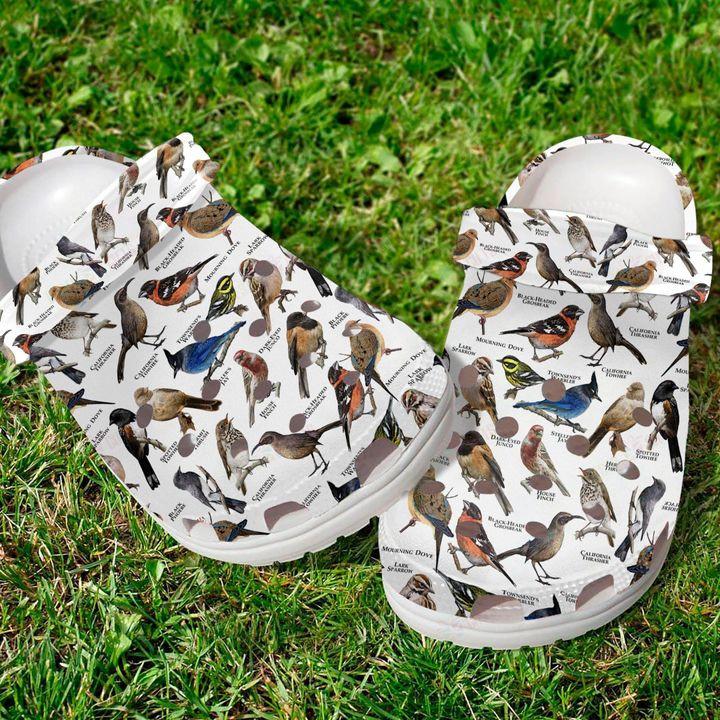 Backyard Birds Of The Bay Area Crocs Classic Clogs Shoes