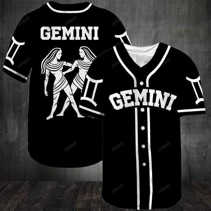 Bampampw Zodiac Gemini Personalized 3d Baseball Jersey kv