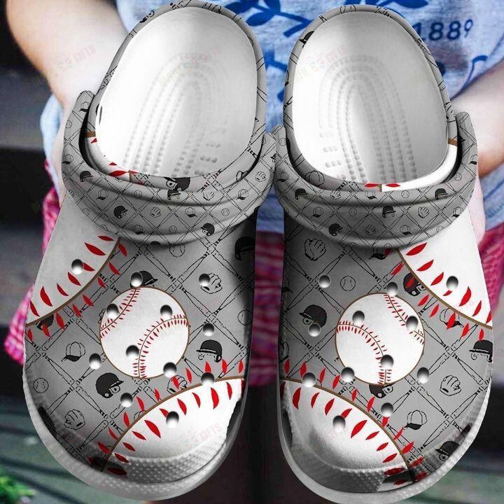 Baseball Crocs Classic Clogs Shoes