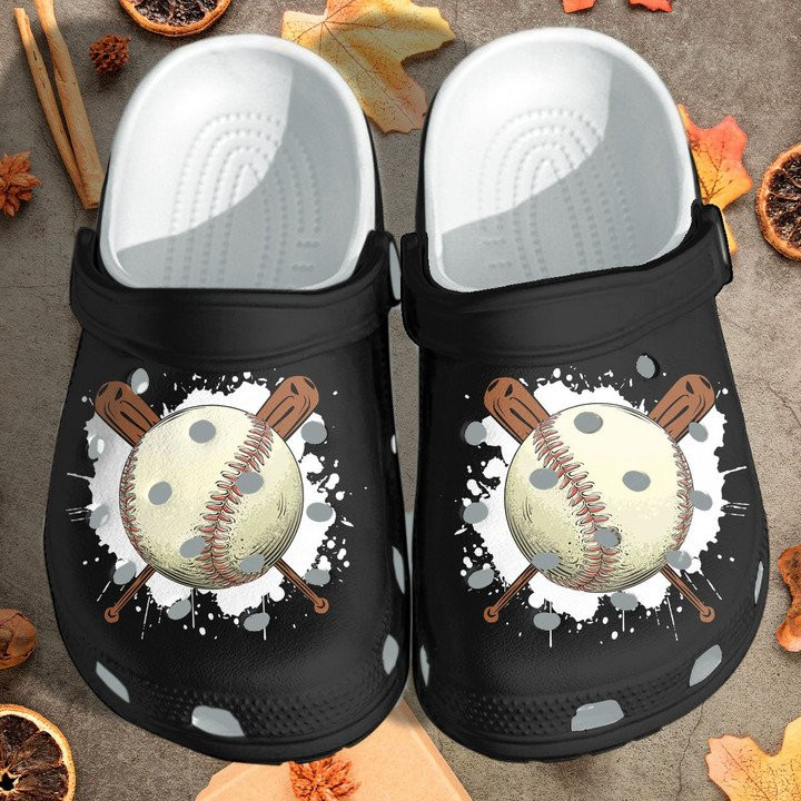 Baseball Custom Crocs Classic Clogs Shoes Softball Outdoor Shoe For Men Women
