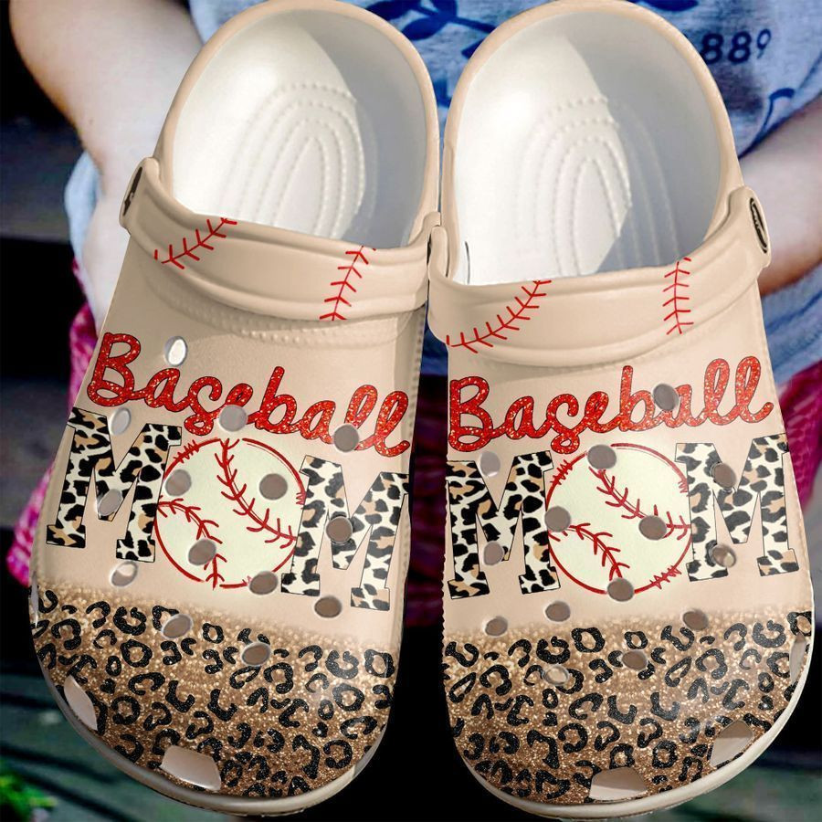 Baseball Mom Crocs Classic Clogs Shoes