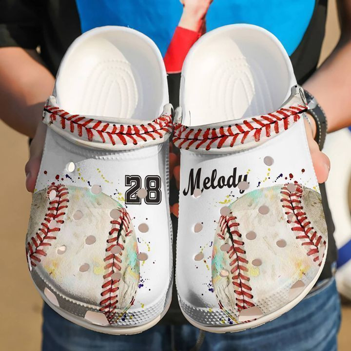 Baseball Personalized All Of Crocs Classic Clogs Shoes