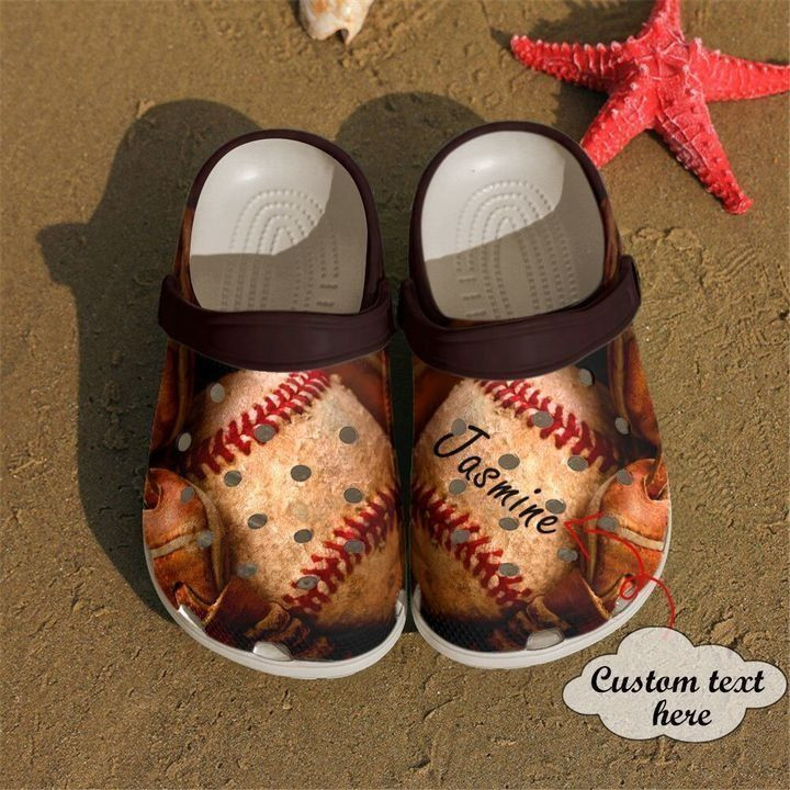 Baseball Personalized Retro Crocs Classic Clogs Shoes