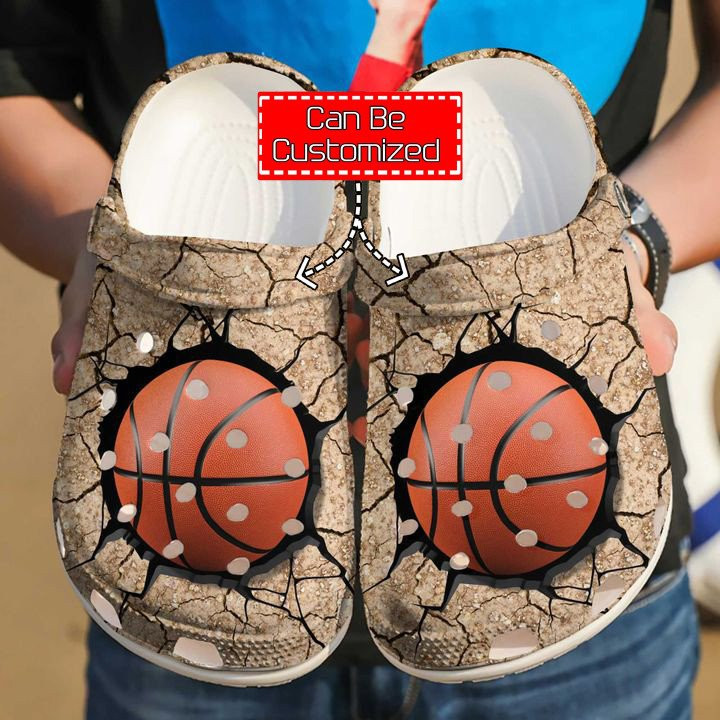Basketball Crack Crocs Clog Shoes Basketball Crocs