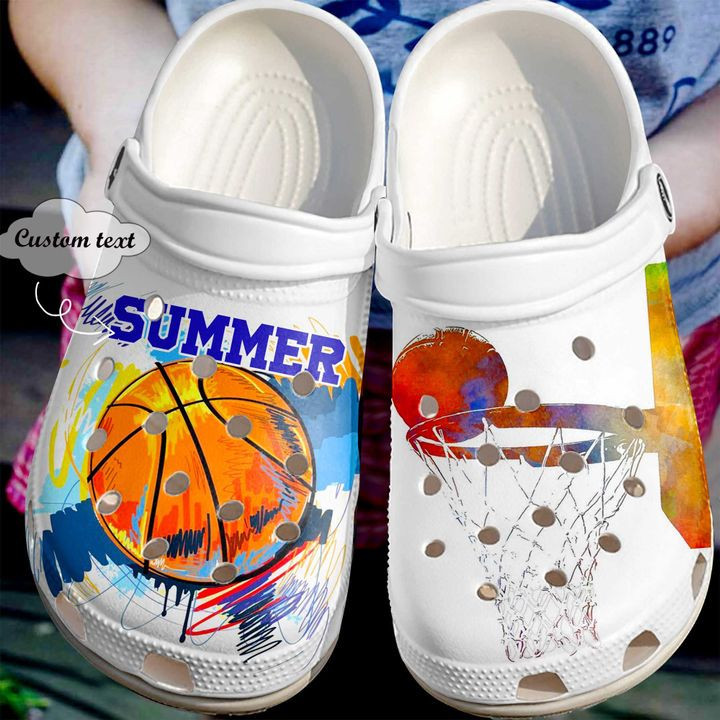 Basketball Crocs - Basketball Personalized Passion Clog Shoes For Men And Women