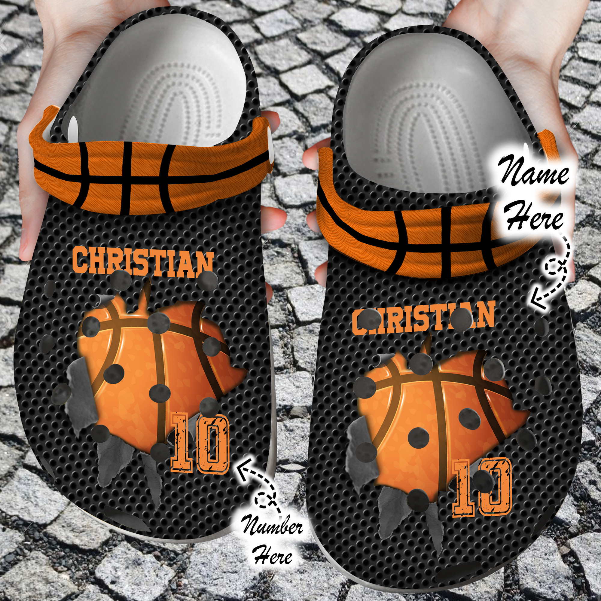 Basketball Crocs Basketball Personalized Soul Clog Shoes