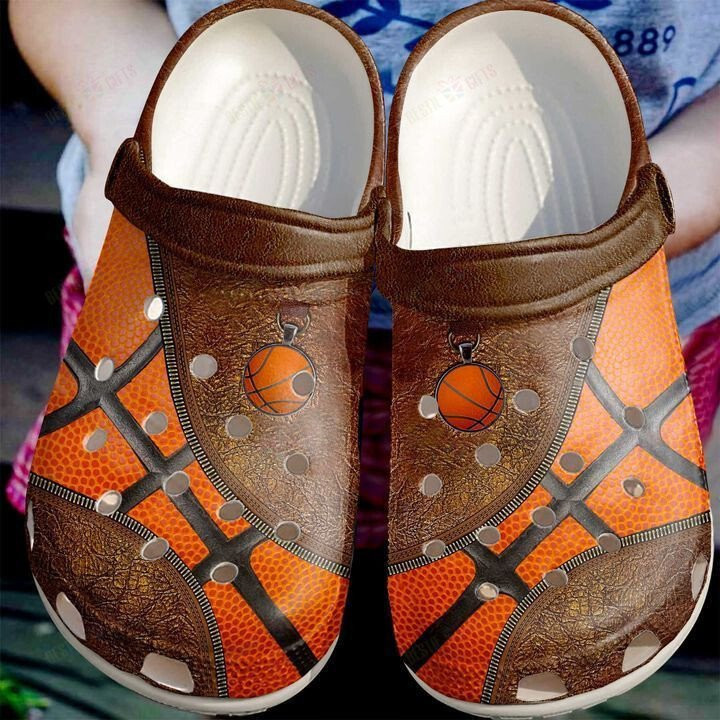 Basketball Leather Clogs Crocs Shoes