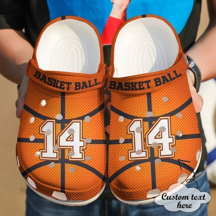 Basketball Personalized Ball Crocs Classic Clogs Shoes