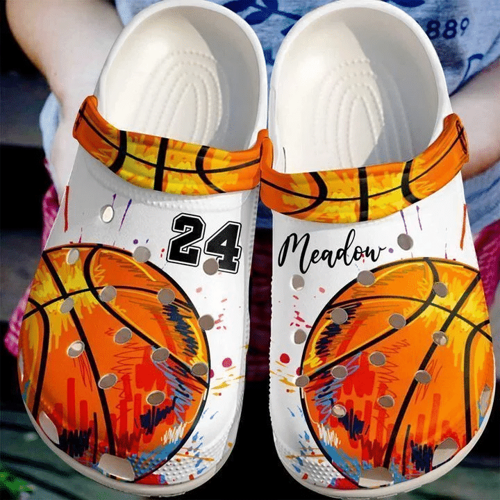 Basketball Personalized I Love Crocs Classic Clogs Shoes