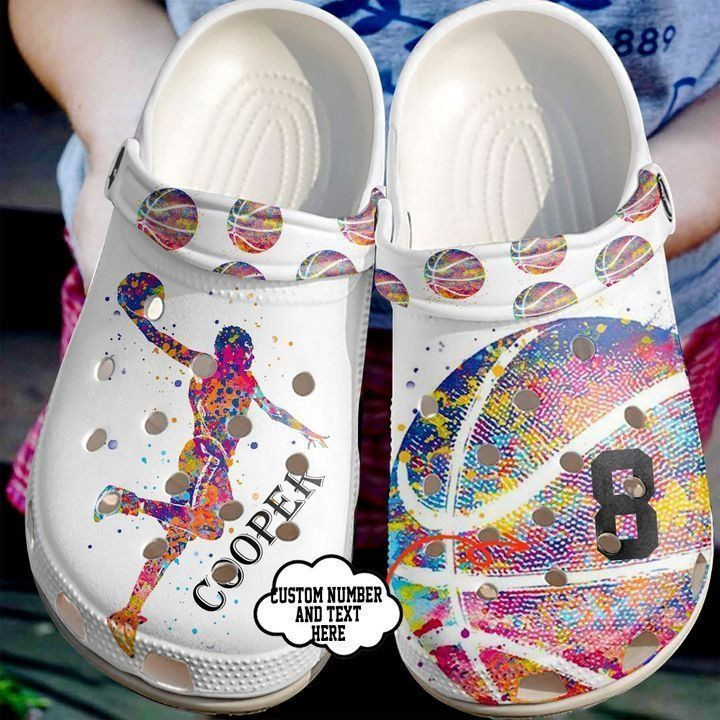 Basketball Personalized Life Crocs Classic Clogs Shoes