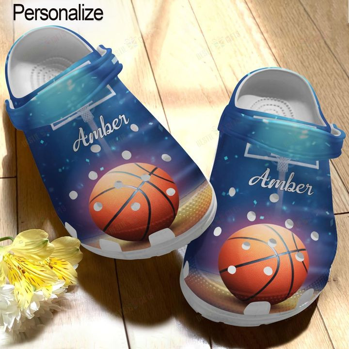 Basketball Personalized Love Basketball Crocs Classic Clogs Shoes