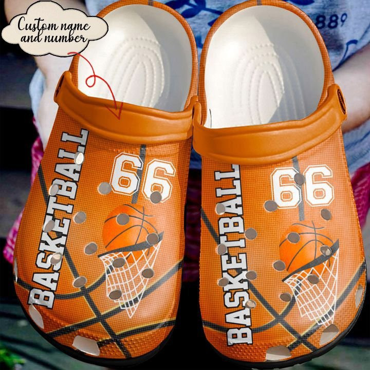 Basketball Personalized Love Mix Color Crocs Clog Shoes Basketball Crocs