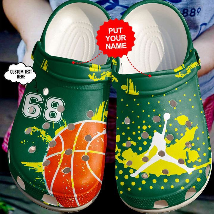 Basketball Personalized My Love Passion Crocs Clog Shoes Basketball Crocs