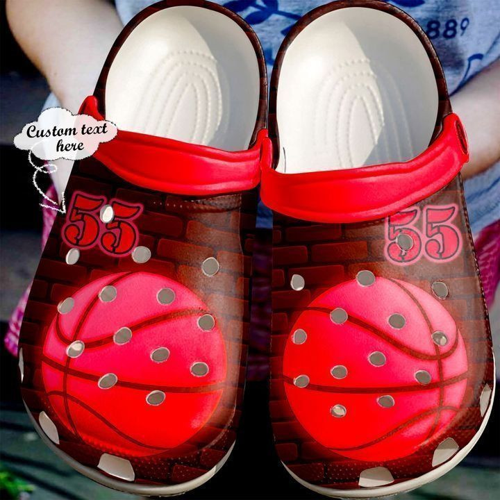 Basketball Personalized Neon Crocs Classic Clogs Shoes