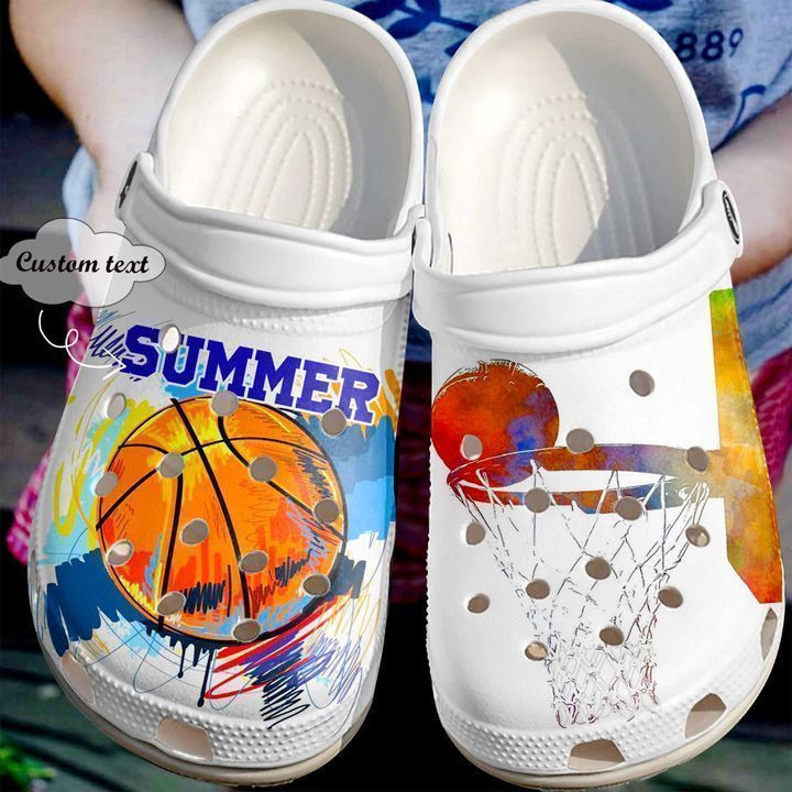 Basketball Personalized Passion Crocs Classic Clogs Shoes