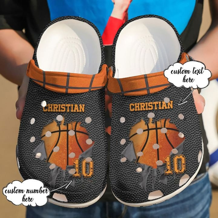 Basketball Personalized Soul Crocs Clog Shoes Basketball Crocs