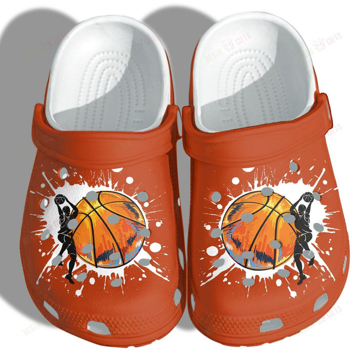 Basketball Sport Funny Crocs Classic Clogs Shoes