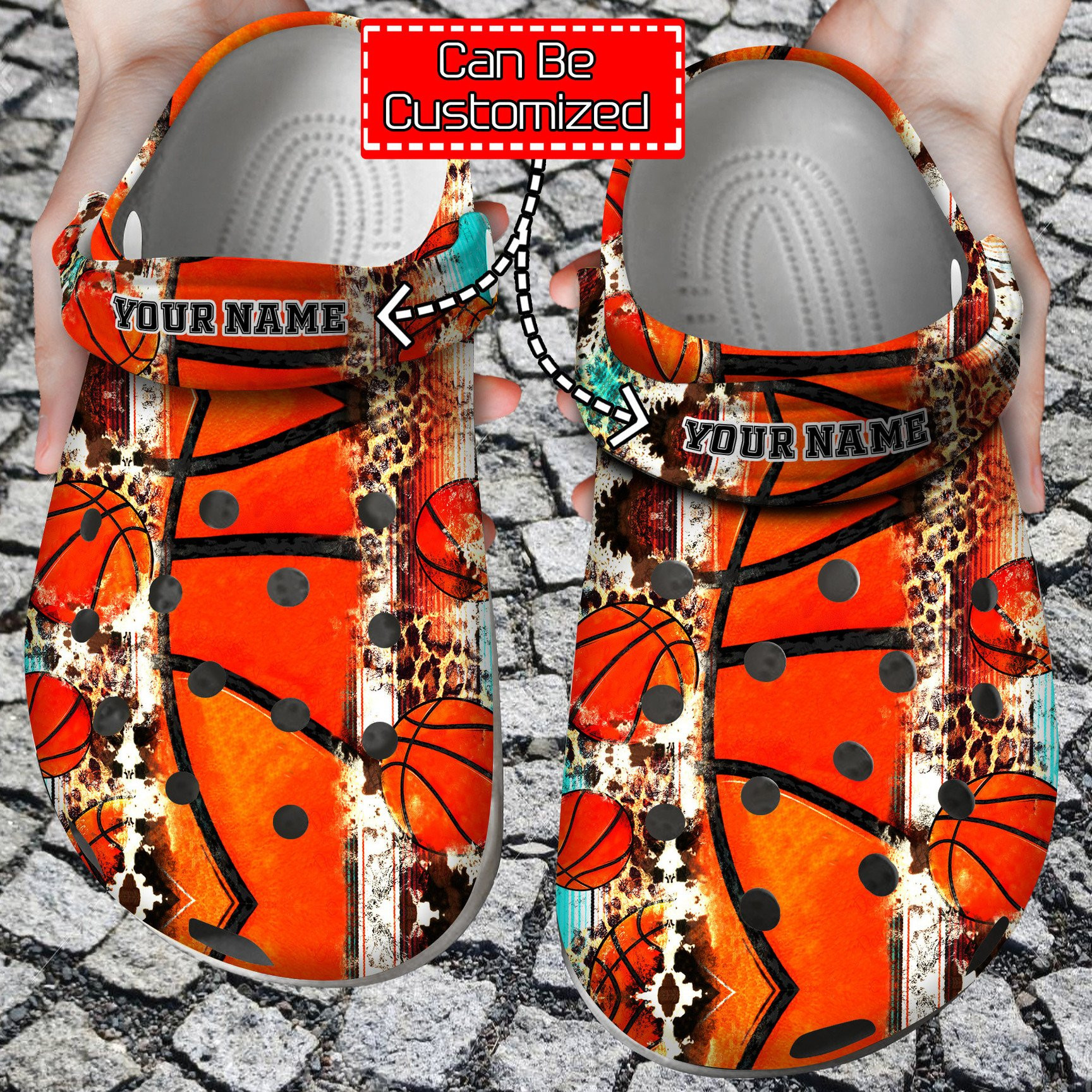 Basketball Sports Crocs Clog Shoes Custom Crocs