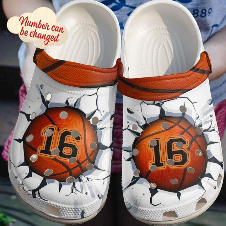 Basketball White Sole Personalized Love Of The Game Crocs Classic Clogs Shoes