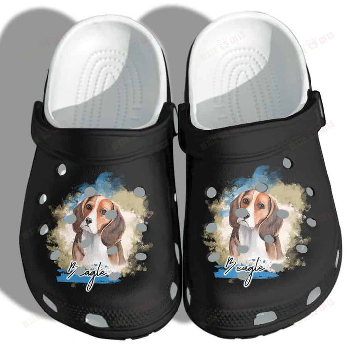 Beagle Dog Cute Crocs Classic Clogs Shoes
