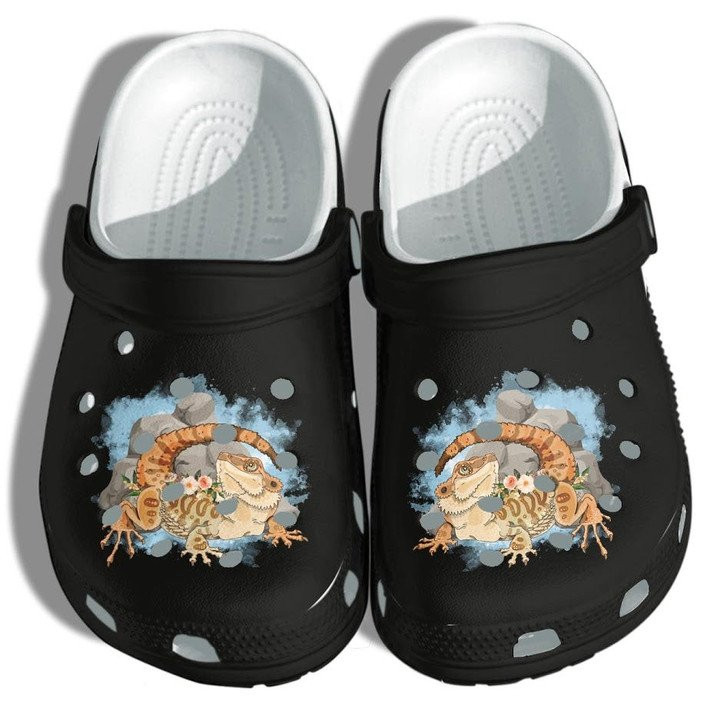 Bearded Dragons Pets Crocs Classic Clogs Shoes Who Loves Bearded Dragons Gecko Crocs Classic Clogs Shoes