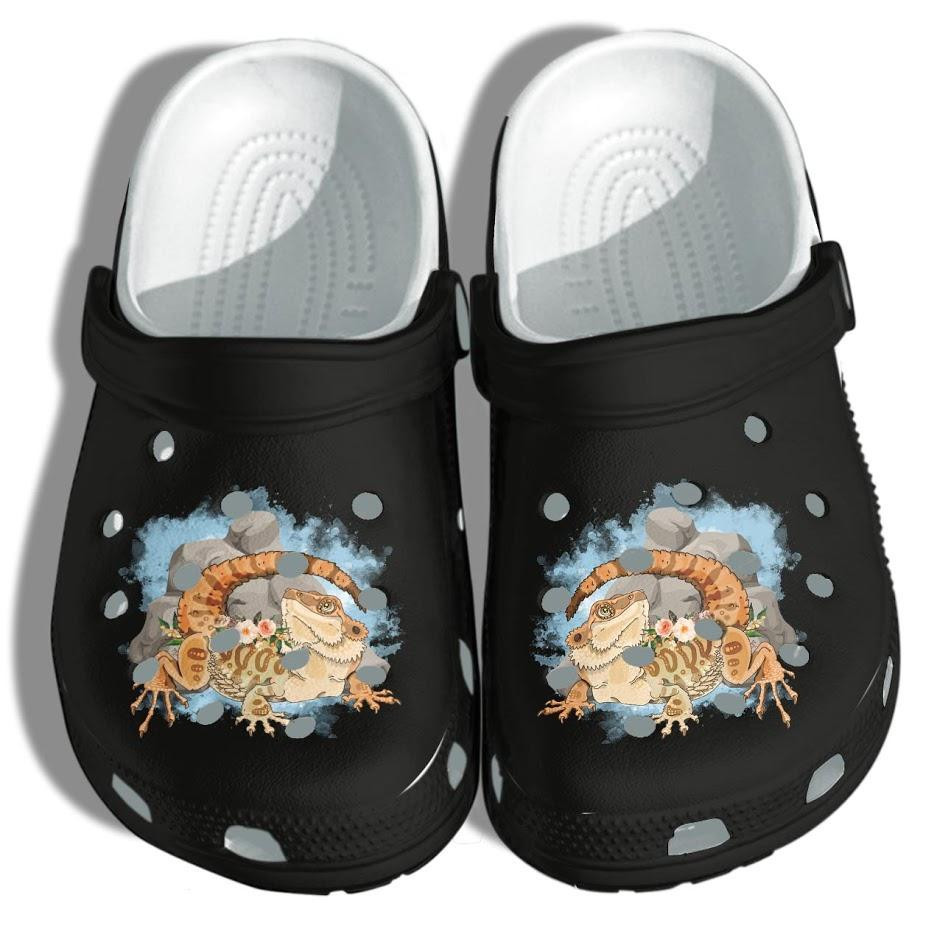 Bearded Dragons Pets Shoes Crocs - Who Loves Bearded Dragons Gecko Croc Shoes Gifts Men Women