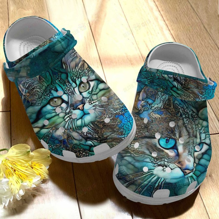 Beautiful Cat Crocs Classic Clogs Shoes