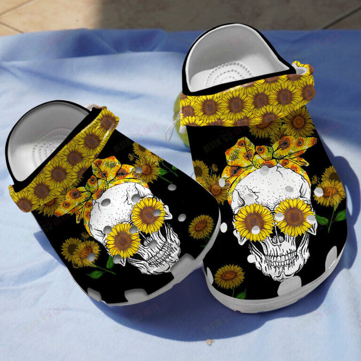 Beautiful Sunflower Crocs Classic Clogs Shoes