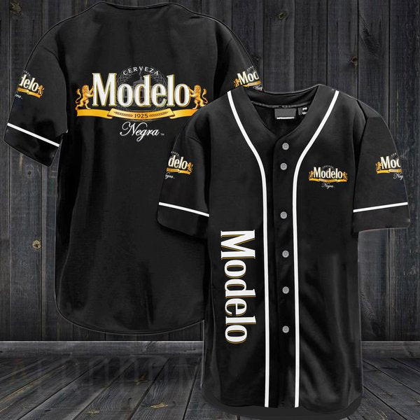 Black Modelo Negra Beer Baseball Jersey