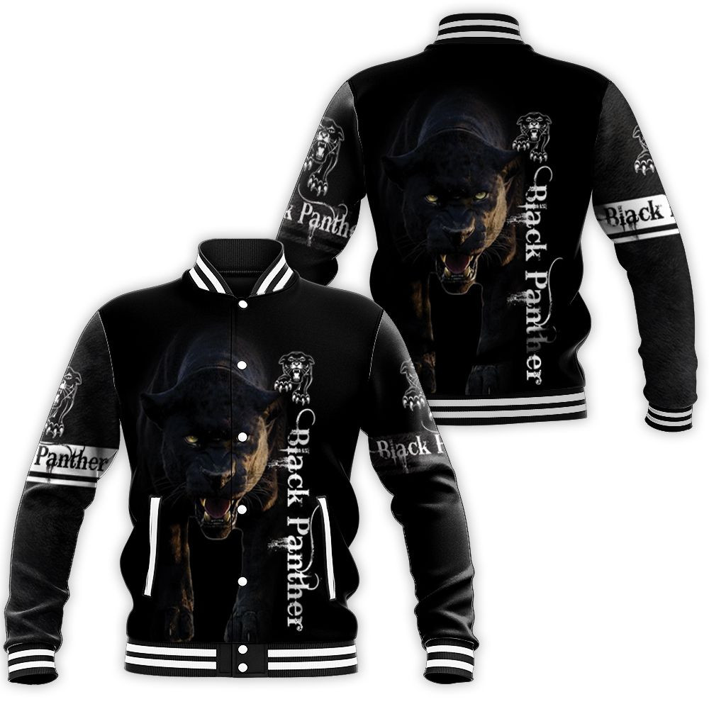 Black Panther Alled 3d Jersey Baseball Jacket for Men Women