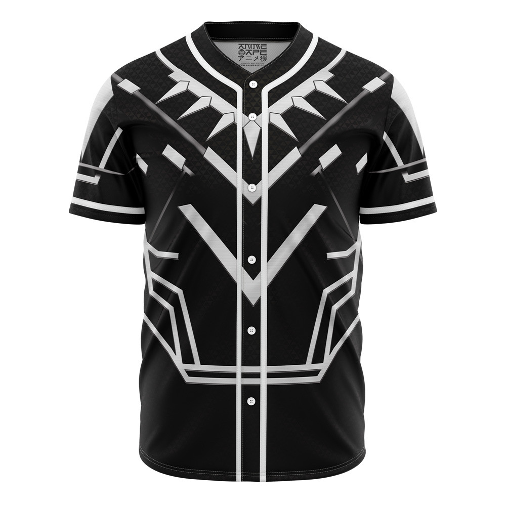 Black Panther Cosplay Marvel Baseball Jersey, Unisex Jersey Shirt for Men Women