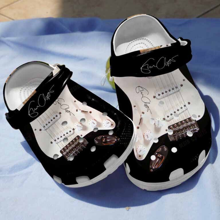 Blackie Guitar Clogs Crocs Shoes Birthday Christmas Gifts For Men Women