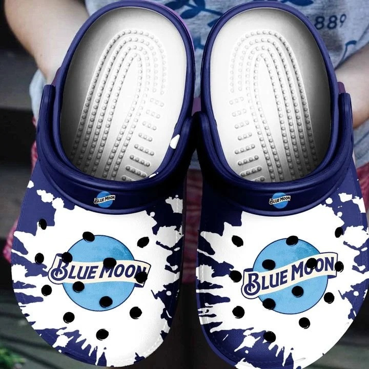 Blue Moon Beer Crocs Crocband Clog Shoes For Men Women